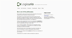 Desktop Screenshot of logicurio.com